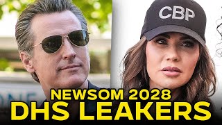 Gavin Newsom Positions Himself As Top Democrat & DHS Is Desperate To Find Leakers