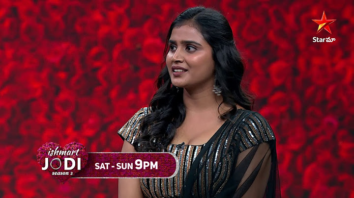 Ishmart Jodi Season 3 - Full Promo | Reel Jodi vs Real Jodi | Ohmkar | Sat-Sun at 9 PM | Star Maa