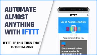 Automate Social Media Accounts In Single Click For Free | IFTTT Automation Tutorial 2020