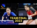 Team Final | Chen Meng vs Qian Tianyi