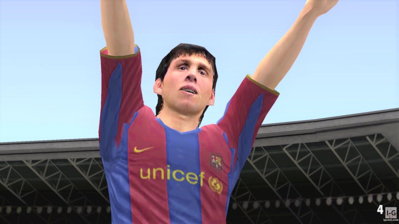 FIFA 08 - FC Barcelona vs Real Madrid (1080p60fps)