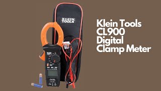 Klein Tools CL900 Digital Clamp Meter, Autoranging TRMS, AC/DC Voltage/Current