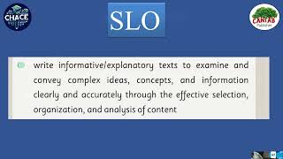 English Grade 10 Unit 6 Lecture 11 Informative Text Writing