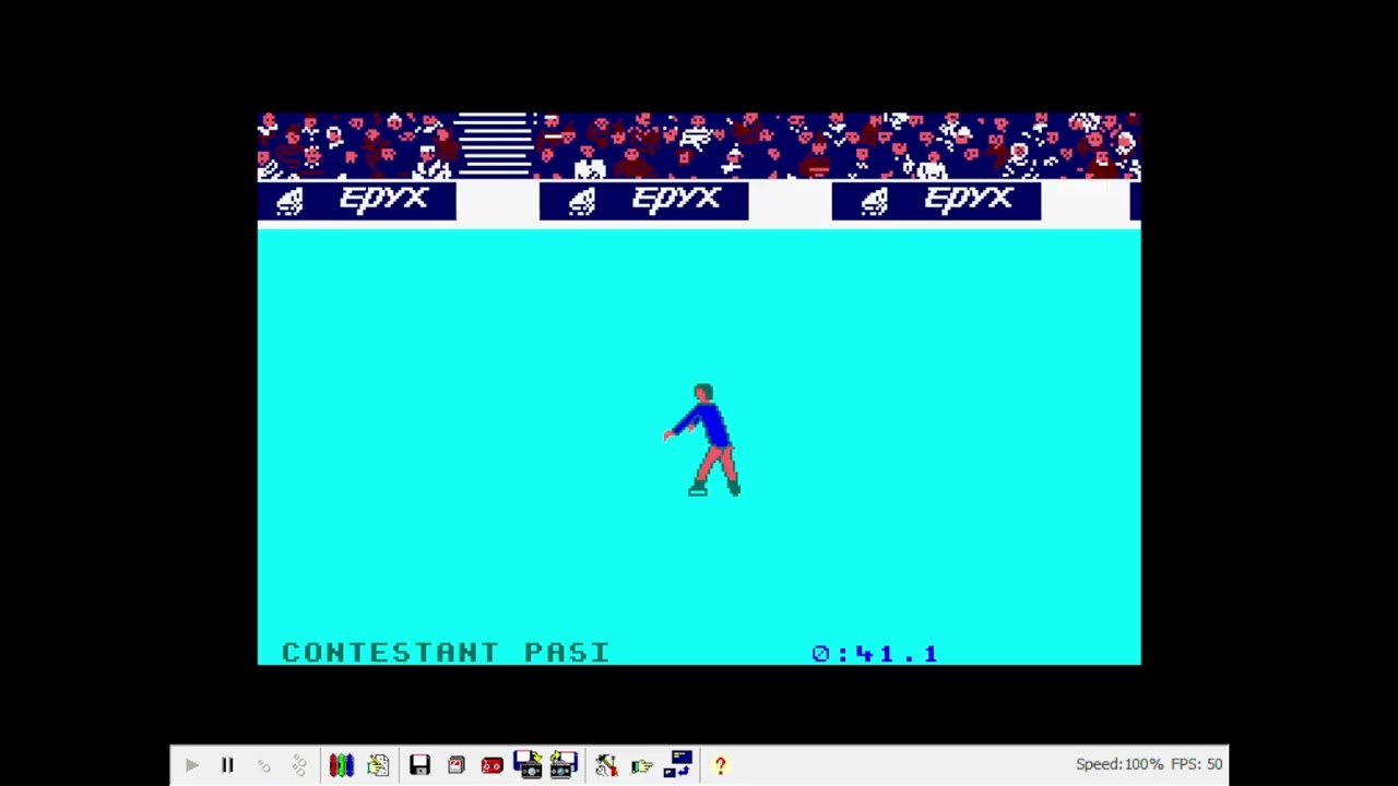 Amstrad, Emulated, Winter Games, Free Skating, 3.2 points