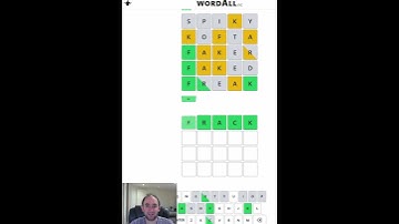 WordALL- Wordle with multiple answers! (13 Nov 25 puzzle) #variant #wordgames #puzzle #speedsolving