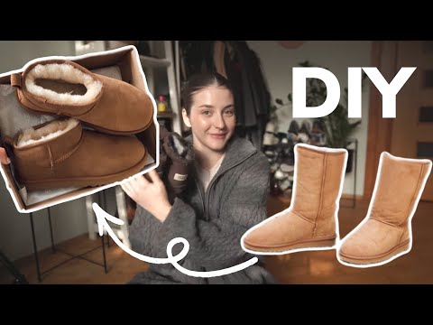 НАЙТРЕНДОВІШЕ ВЗУТТЯ НА ЗИМУ 2023 | DIY mini UGGS / міні угги