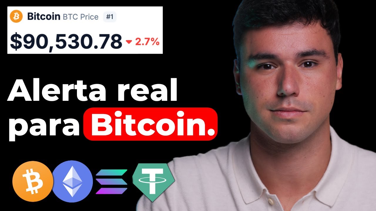 El Verdadero Riesgo de Bitcoin a Corto Plazo (URGENTE)