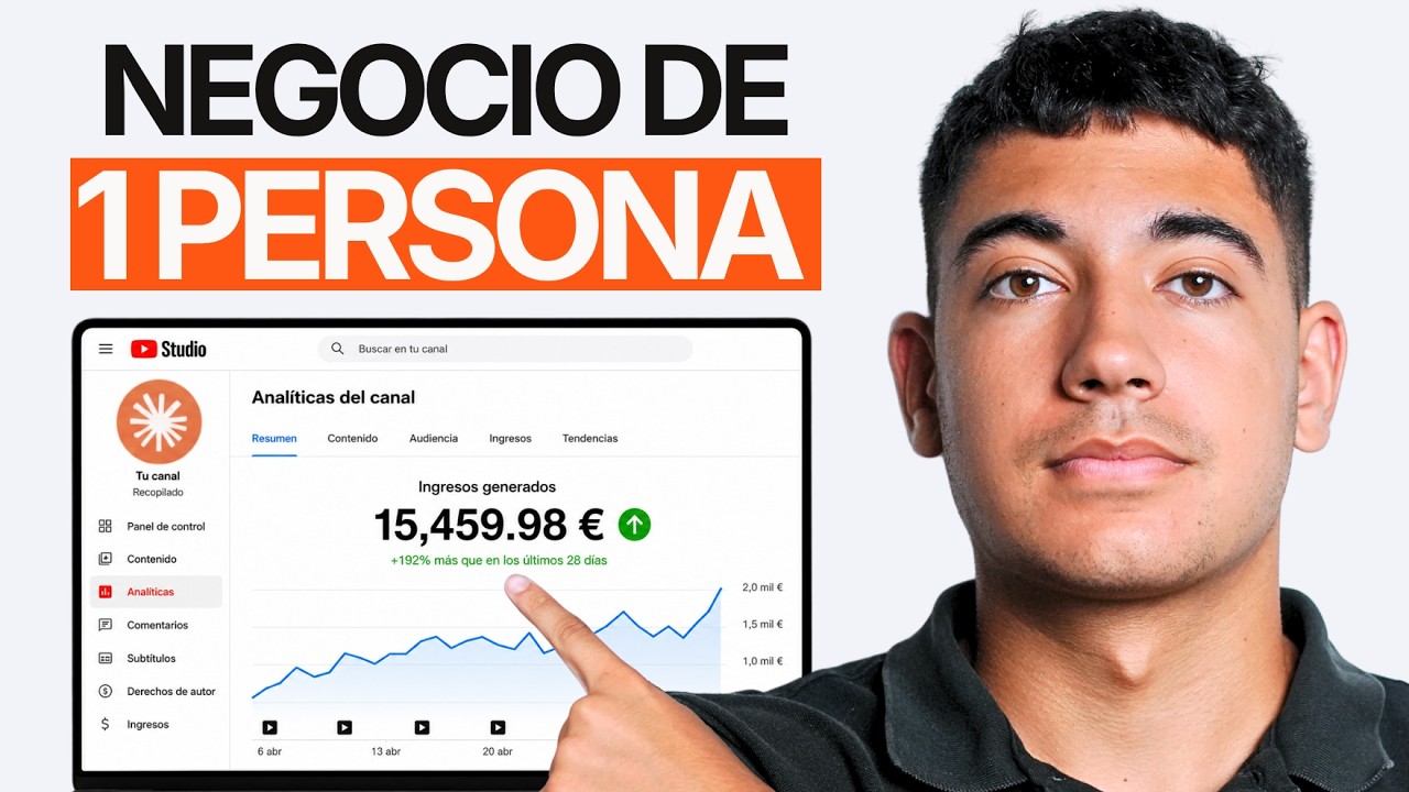 Así Montaría mi Primer Negocio con Claude y YouTube Si No Tuviera Ni Idea en 30 DÍAS