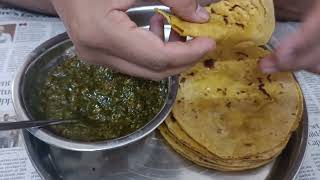 Authentic Punjabi Sarson Ka Saag & Makki Ki Roti Recipe | Winter Special