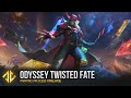 Odyssey Twisted Fate - League of Legends Splash Art TImelapse Process