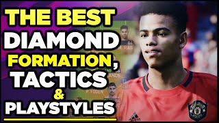 PES 2020 | BEST DIAMOND FORMATION TACTICS & PLAYER PLAYSTYLES screenshot 5