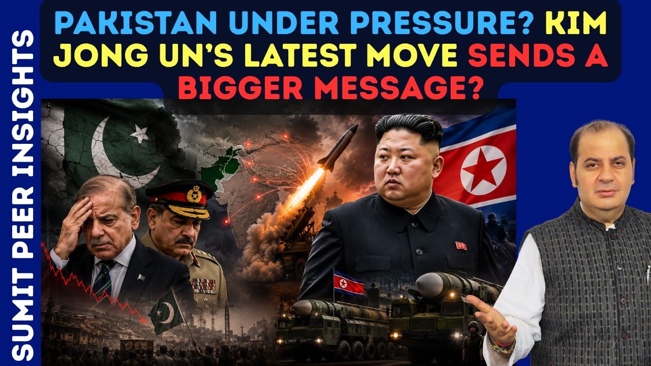 Pakistan Under Pressure? Kim Jong Un’s Latest Move Sends A Bigger Message? || SUMIT PEER