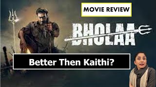 Bholaa Movie Review By Sonia | Ajay Devgn | Tabu