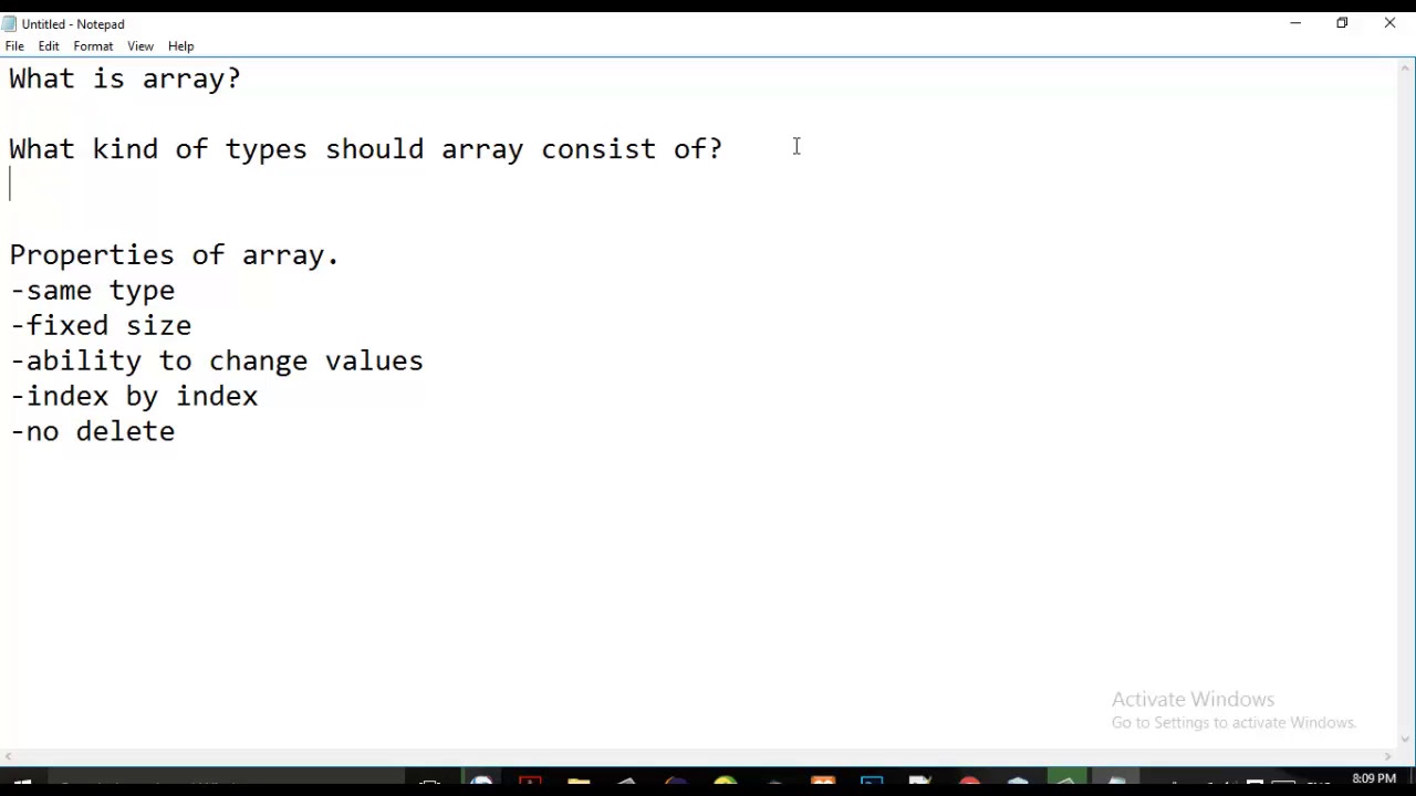 60- دورة أساسيات جافا Arrays - YouTube