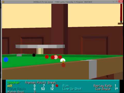 virtual snooker celeris 1996