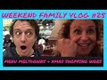 WEEKEND VLOG #25 - XMAS Shopping in BRISTOL, Mark gets BORED & Nadia has a MENU MELTDOWN