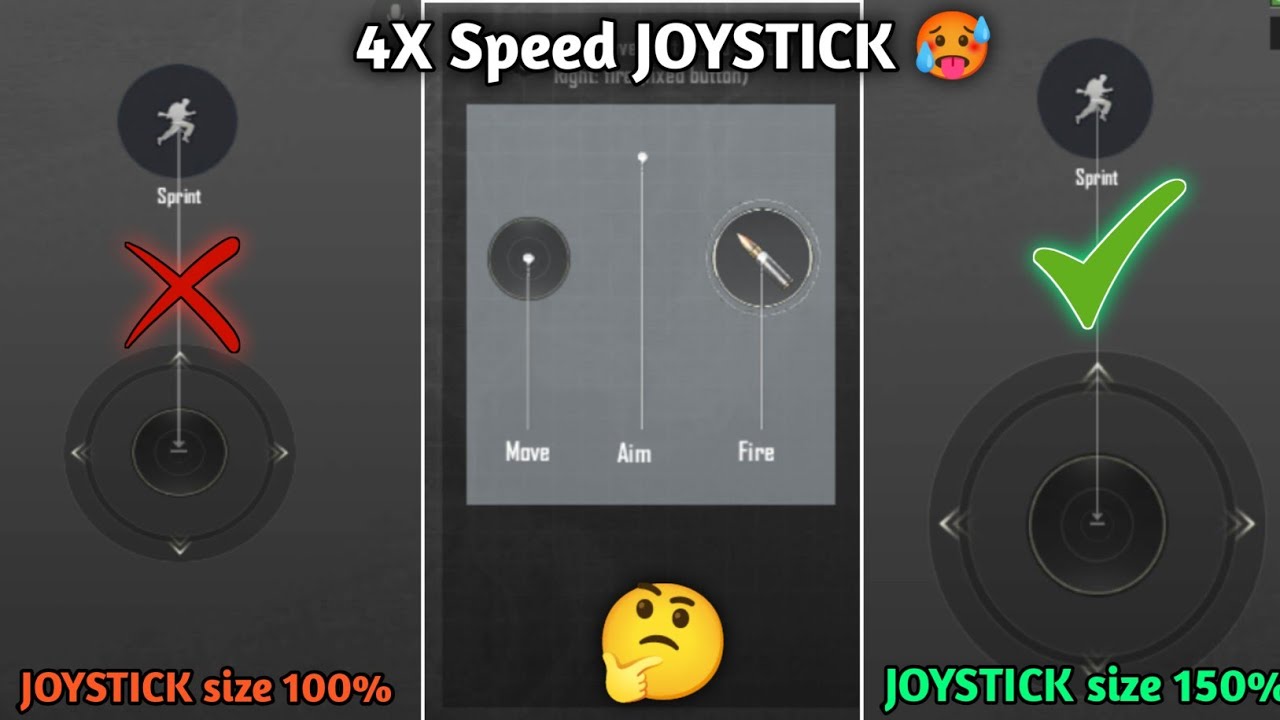 NEW 🔥 JOYSTICK TRICK 4x Speed FAST MOVEMENT 🥵 - YouTube