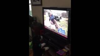PET HUMOR: BENTLEY TRYING TO GET LILLY'S ATTENTION ON TV| WHSV-3