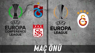 Avrupa'da Rövanş Zamanı |Molde - Trabzonspor|St. Johnstone - Galatasaray|Sivasspor - Batum