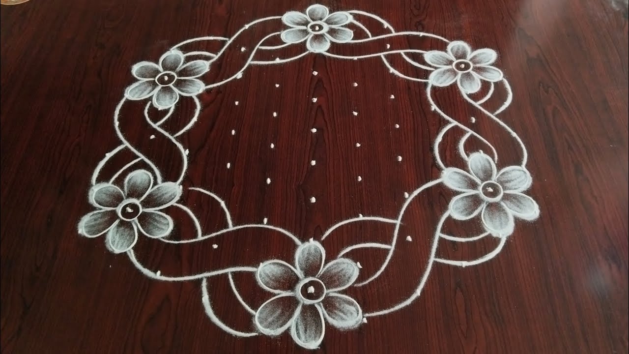 Sankranti chukka Muggulu (11×6) dot's...