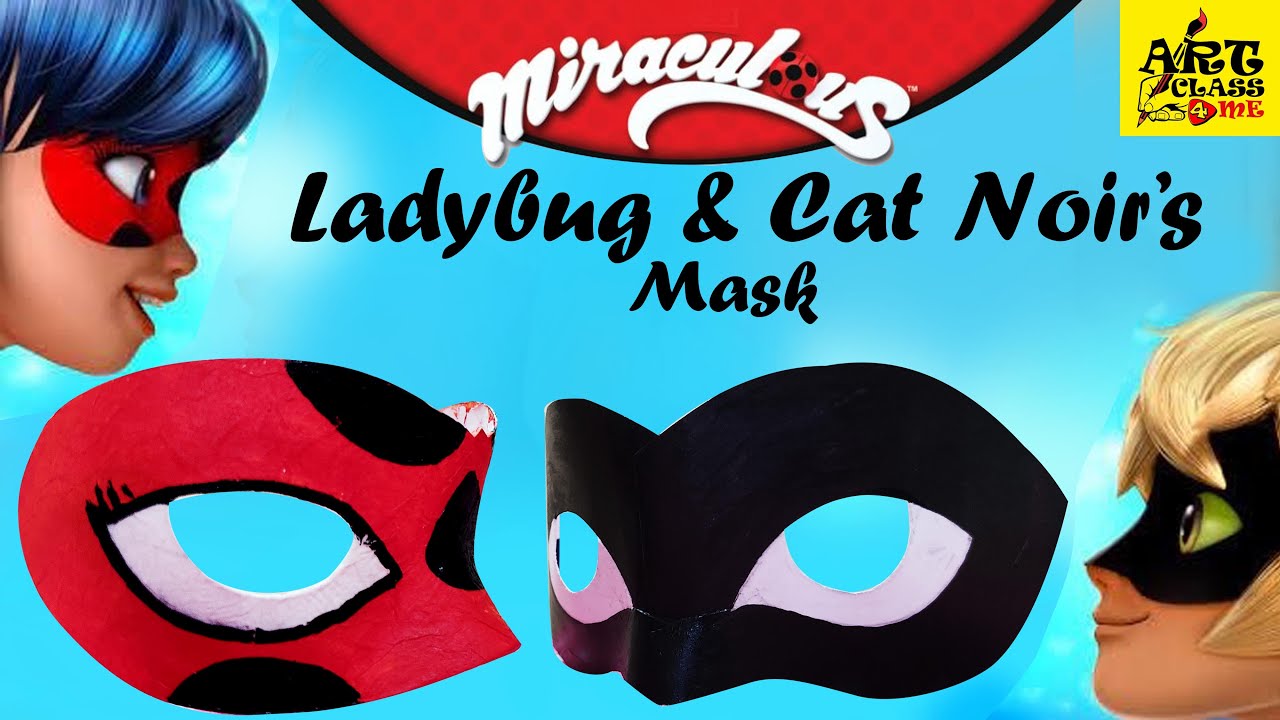 Miraculous Ladybug & Cat Noir Masks