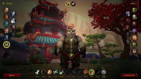 New Character Creation Screen Shadowlands