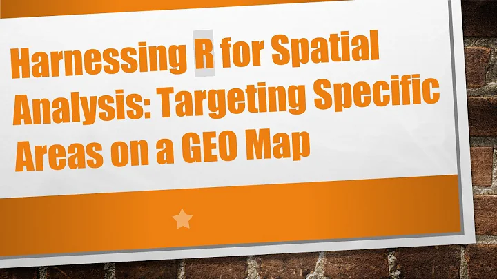 Harnessing R for Spatial Analysis: Targeting Specific Areas on a GEO Map