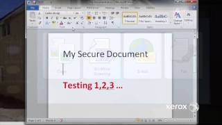 Xerox Secure Print, QDoxs