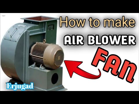 How to make blower fan new model./Home made