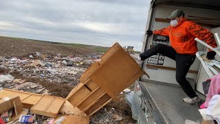 #117 | Scrap yard adventures, Full House clean out & the landfill — ASMR VIDEO, no talking! 🚀