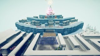 Evil Santa's Maze Castle Death Run in TABS Map Creator Totally Accurate Battle Simulator
