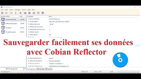 Sauvegarder ses données avec Cobian Reflector