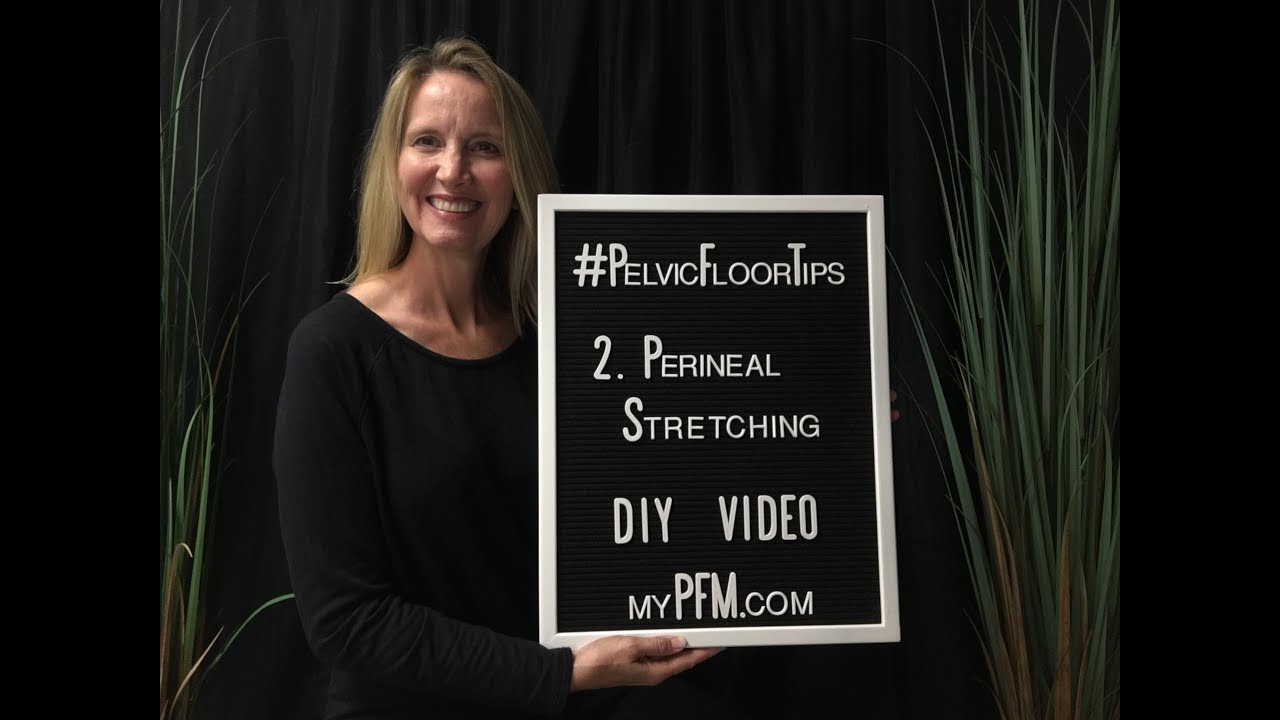 Растяжение промежности