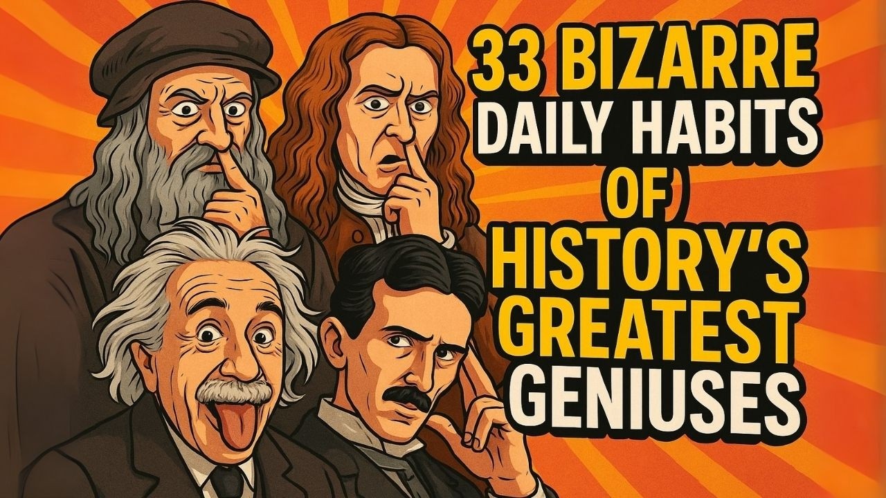33 Bizarre Daily Habits of History's Greatest Geniuses YouTube