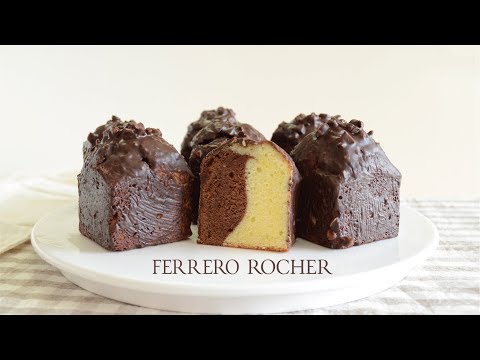 페레로 로쉐 큐브 파운드케이크 만들기(Ferrero Rocher pound cake)