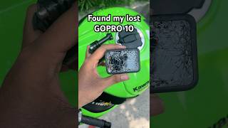 Thought my GoPro was gone forever… until this happened 👀 #gopro #zx10r