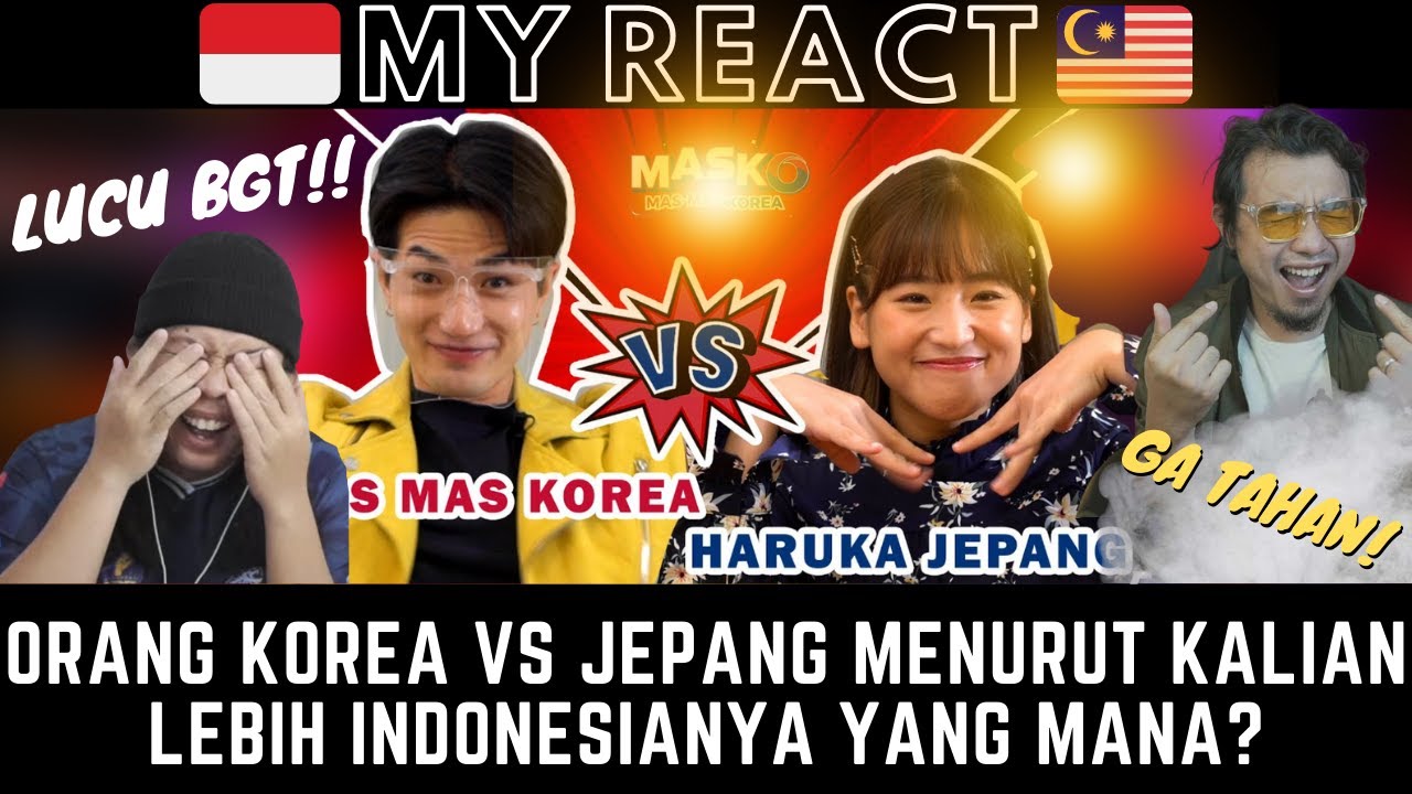 NGAKAK PARAH! TERNYATA ORANG KOREA DAN JEPANG LEBIH PINTER BERBAHASA INDONESIA