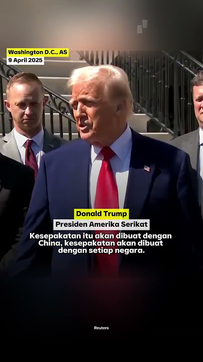 Trump Tunda Kenaikan Tarif Selama 90 Hari untuk Semua Negara | Narasi Daily