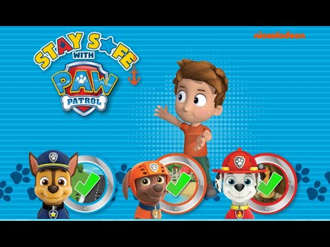 Игра щенячий патруль безопасность на дороге. Game Paw Patrol. Stay Safe (2020)