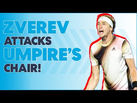 Alexander Zverev THROWN OUT of Mexican Open after attacking the Umpire's Chair! | Prime Video Sport