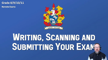 Part 1 of 2 on Remote Exams, Scanning with OneDrive and MS Team Assignments