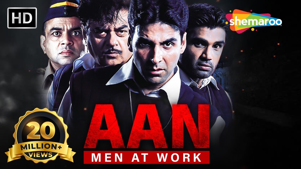 Aan Men At Work HD  Akshay Kumar  Sunil Shetty  Shatrugha Sinha  Bollywood Action Movie