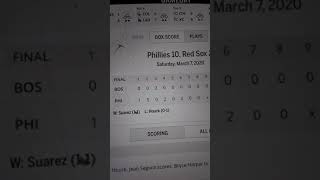 Phillies box scores episode 4