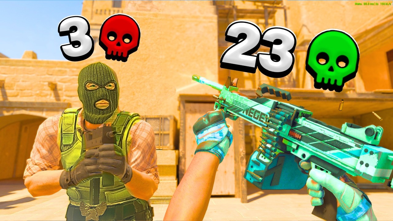 ROBIŁEM WIĘCEJ FRAGÓW NEGEVEM NIŻ CAŁY MÓJ TEAM W CS2!