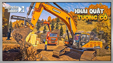 Construction Simulator (Europe) #9 - Khai Quật Cổ Vật Tại Khu Di Tích