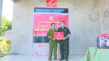 Bàn giao “Nhà nghĩa tình cựu chiến binh” cho gia đình hội viên CCB