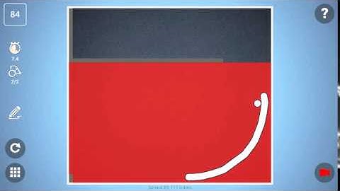 Check out how I solved level 84 in Brain It On! #BrainItOn