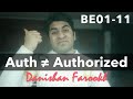 BE01-11 | Authentication vs Authorization (The Backend Interview Confusion That Costs Offers)