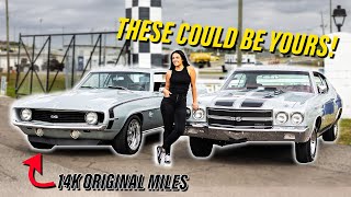 They're Giving BOTH of These Away?! 😱 Super Chevy BBC 70 Chevelle and 69 Camaro
