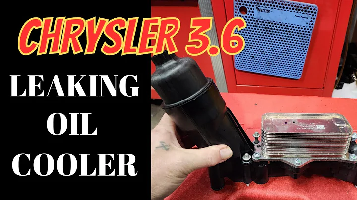 3.6 Leaking Oil Cooler and Replacement
